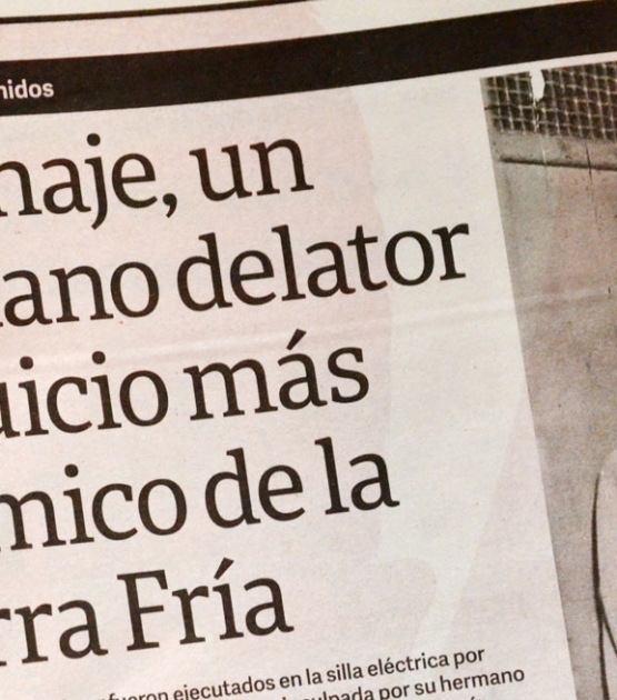 Clarín Titulos, a custom typeface